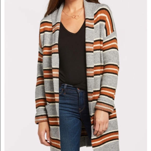 Heartloom Sweaters - Heartloom Ani Striped Cardigan